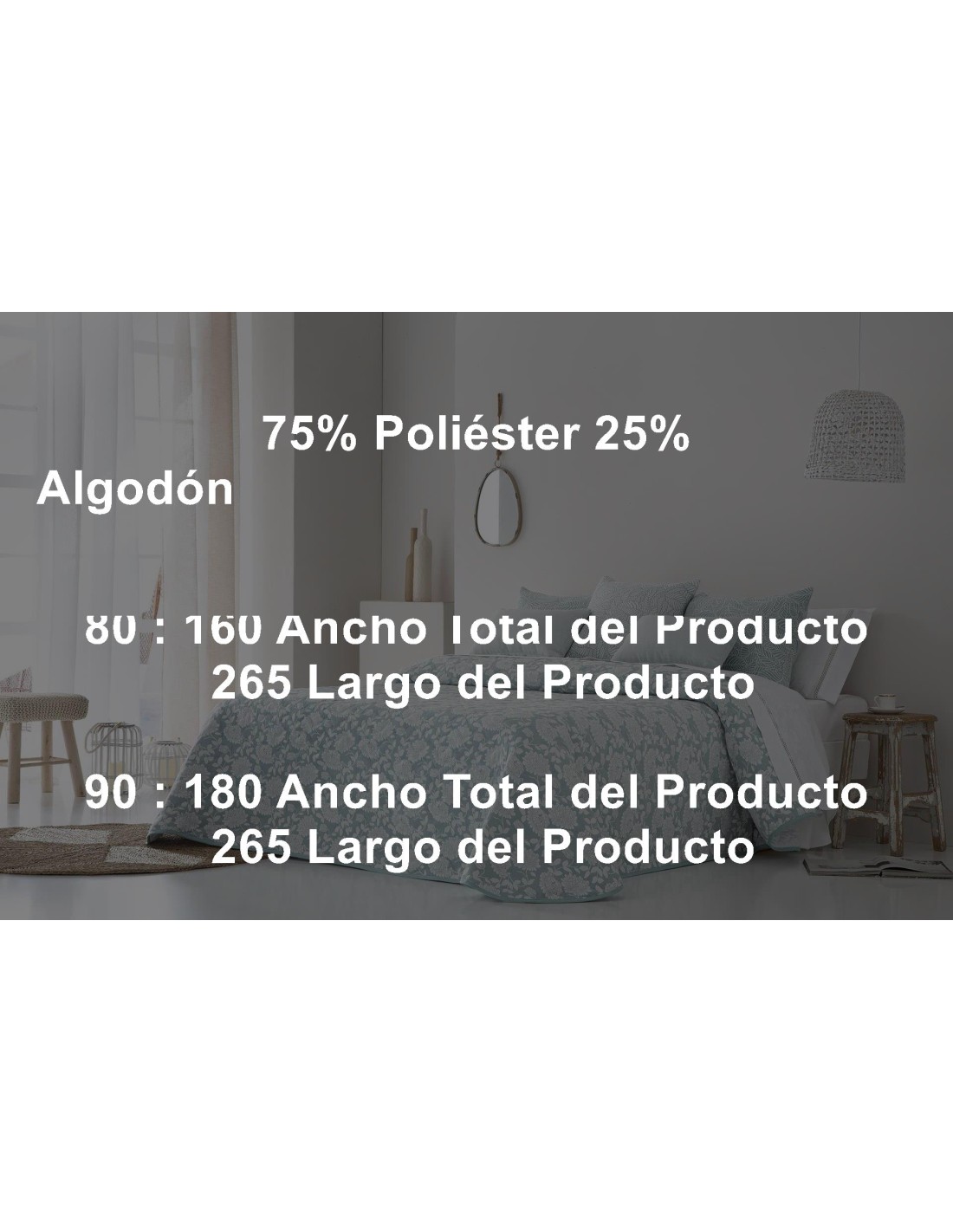 Colcha Bouti JVR 100 Gramos Elis