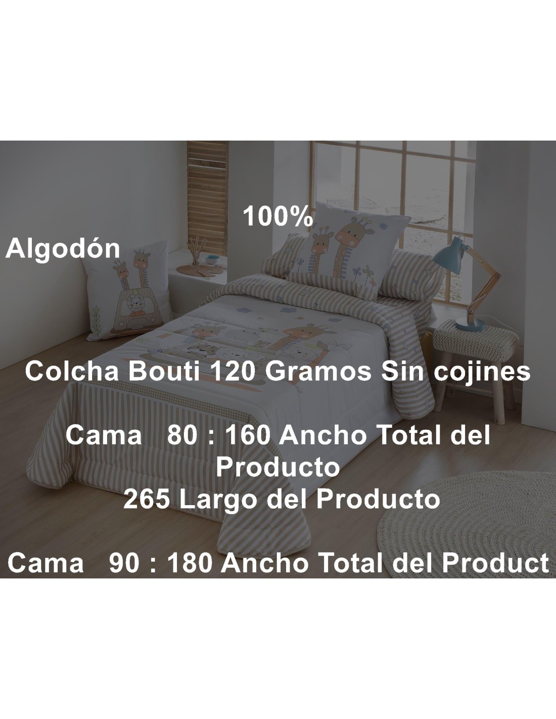 Colcha Bouti JVR 120 Gramos Joyful