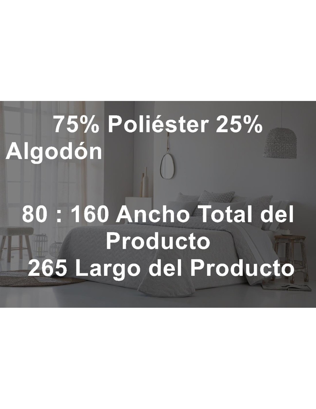 Colcha Bouti JVR 100 Gramos Rodas