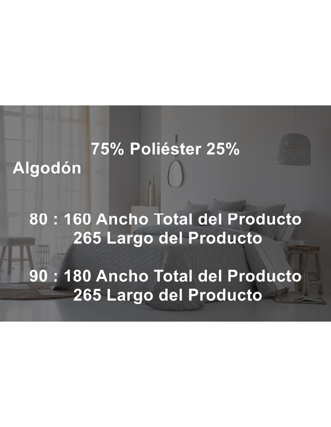Colcha Bouti JVR 100 Gramos Rodas
