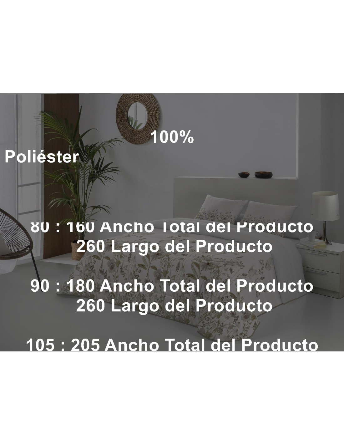 Edredón Conforter Nórdico 300 Gramos JVR Dalia