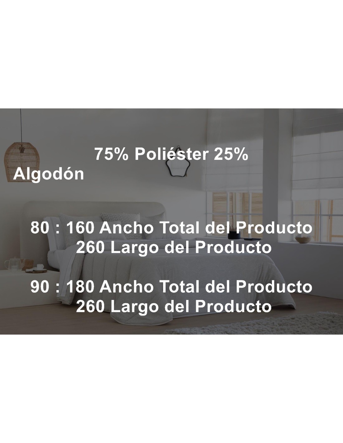 Edredón Conforter Nórdico 300 Gramos JVR Rodas
