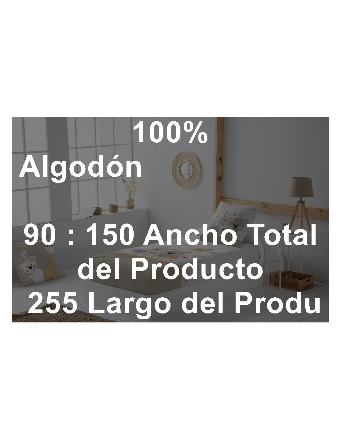 Edredón Ajustable JVR 240 Gramos Bunny