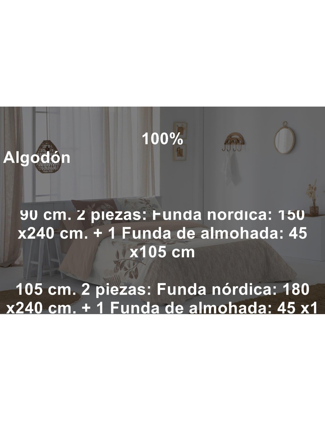 Juego Funda Nórdica 2 Piezas JVR Ari