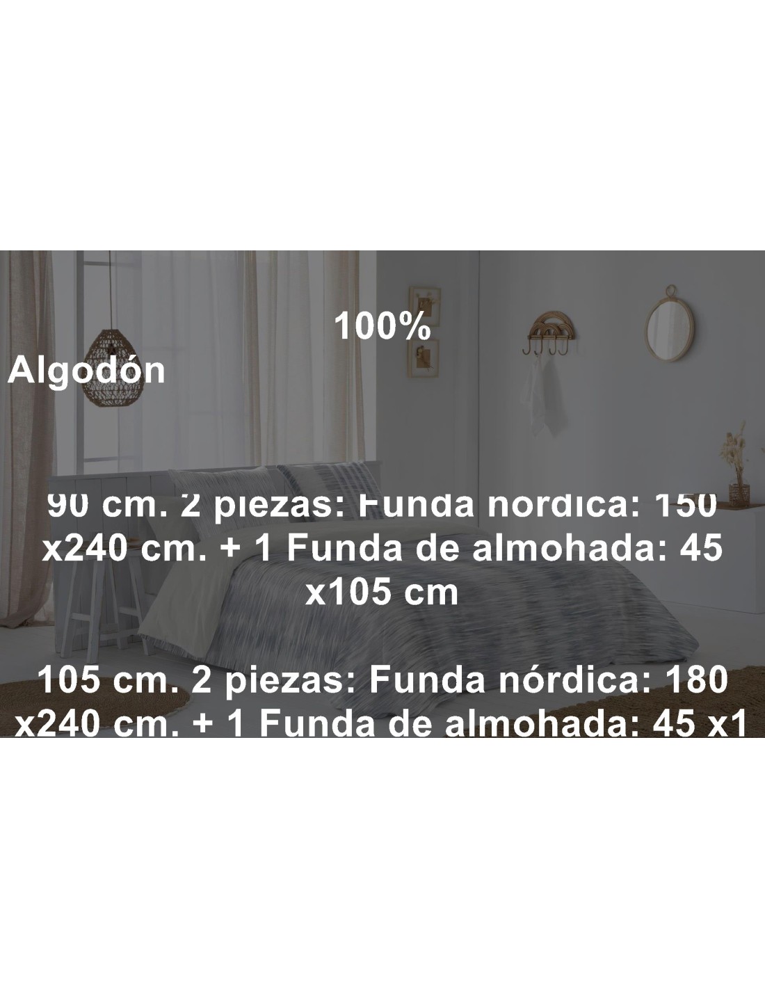 Juego Funda Nórdica 2 Piezas JVR Einar