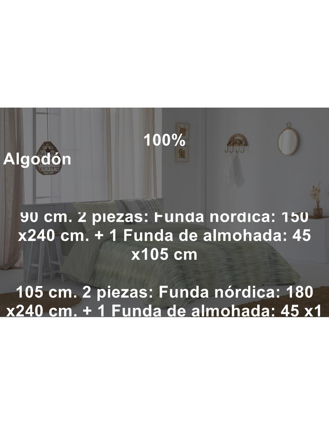 Juego Funda Nórdica 2 Piezas JVR Einar