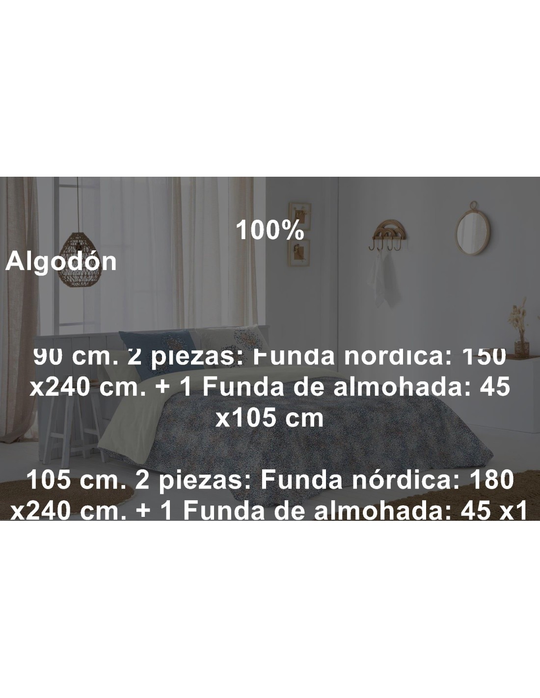 Juego Funda Nórdica 2 Piezas JVR Elvar