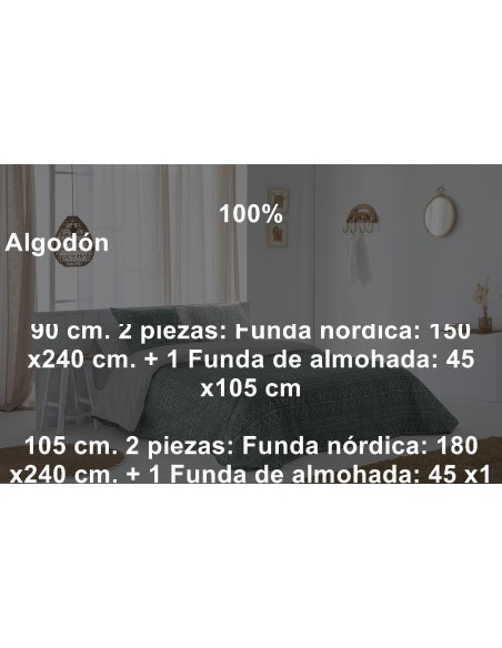 Juego Funda Nórdica 2 Piezas JVR Taxco
