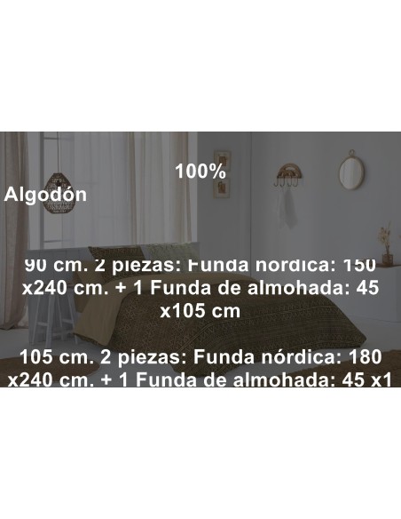Juego Funda Nórdica 2 Piezas JVR Taxco