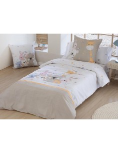 Juego Funda Nórdica JVR 3 Piezas Bunny