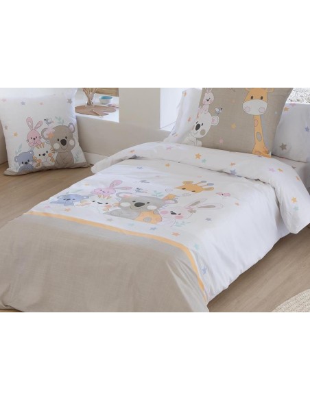 Juego Funda Nórdica JVR 3 Piezas Bunny