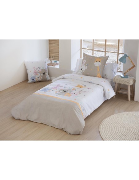 Juego Funda Nórdica JVR 3 Piezas Bunny