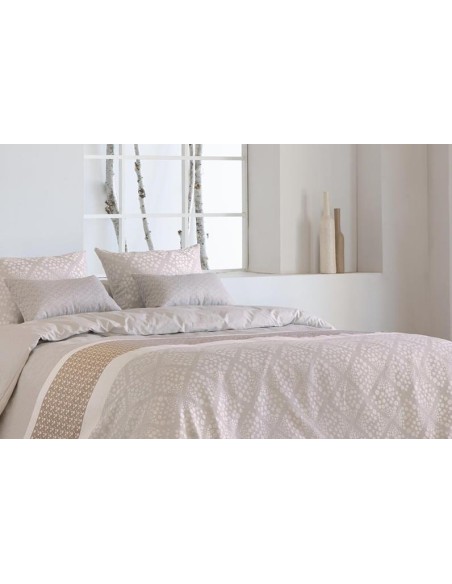 Juego Funda Nórdica Jacquard JVR 3 Piezas Corinto