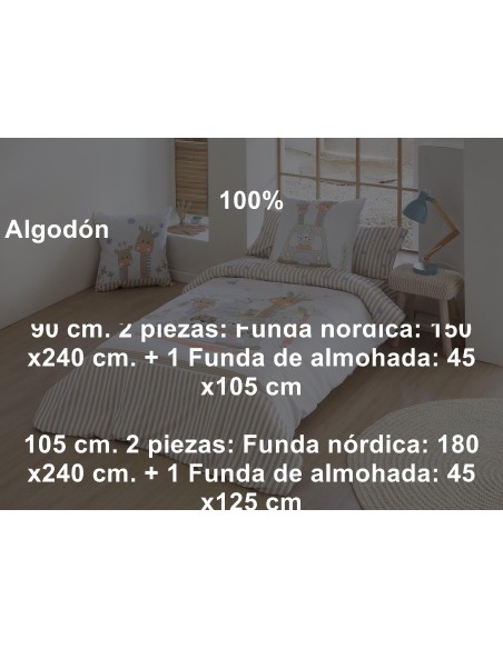Juego Funda Nórdica JVR 3 Piezas Joyful