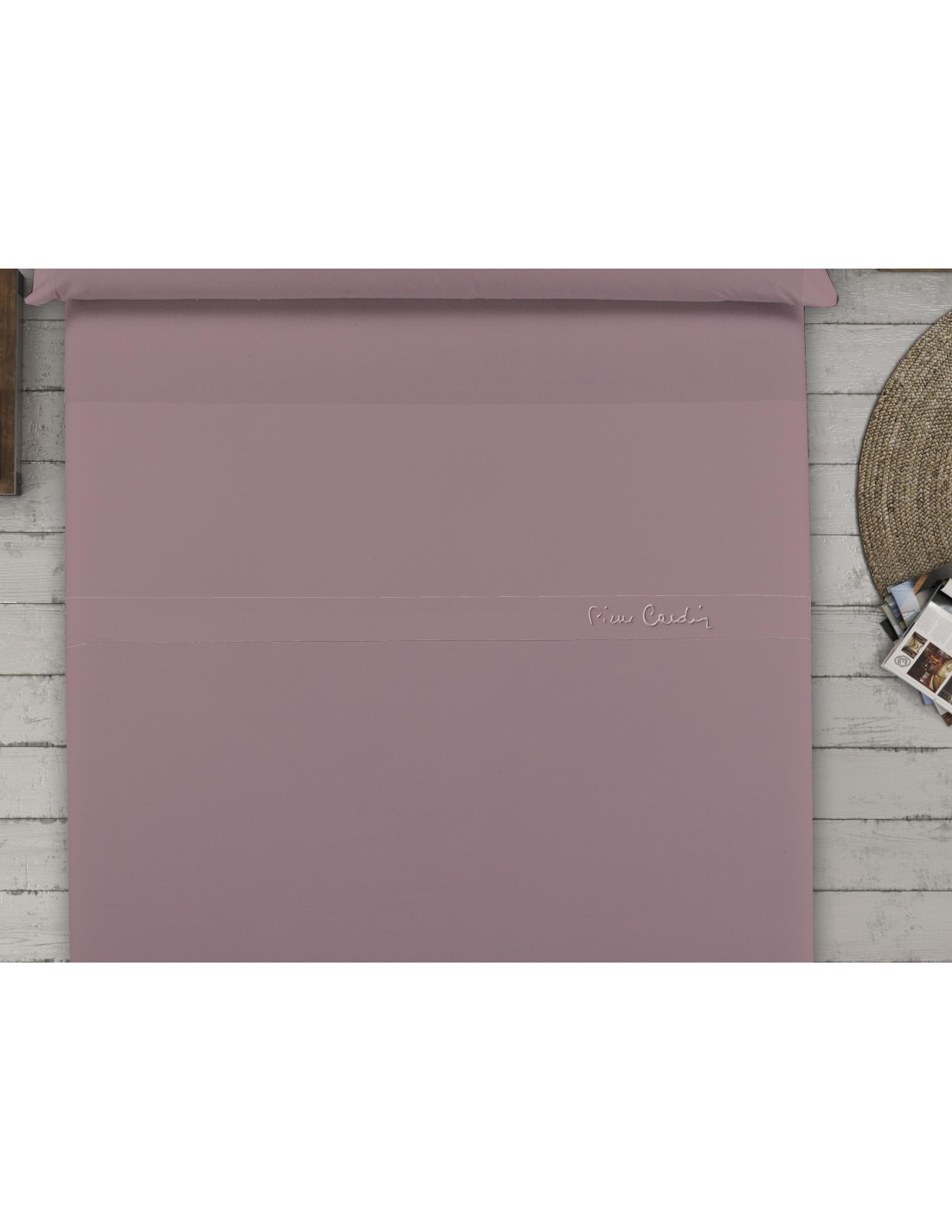 Juego Sábana Invierno Coralina 210 Gramos Colorado Liso