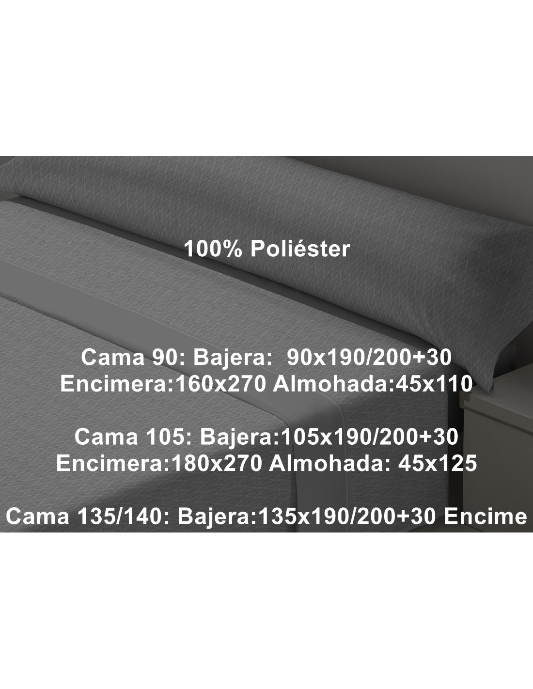 Juego Sábana Invierno Sedalina 220 Gramos Taylor