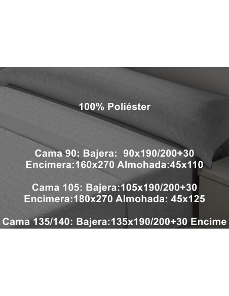 Juego Sábana Invierno Sedalina 220 Gramos Taylor