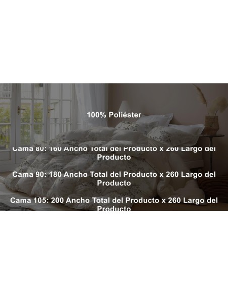 Edredón Nórdico 300 Gramos Edelia