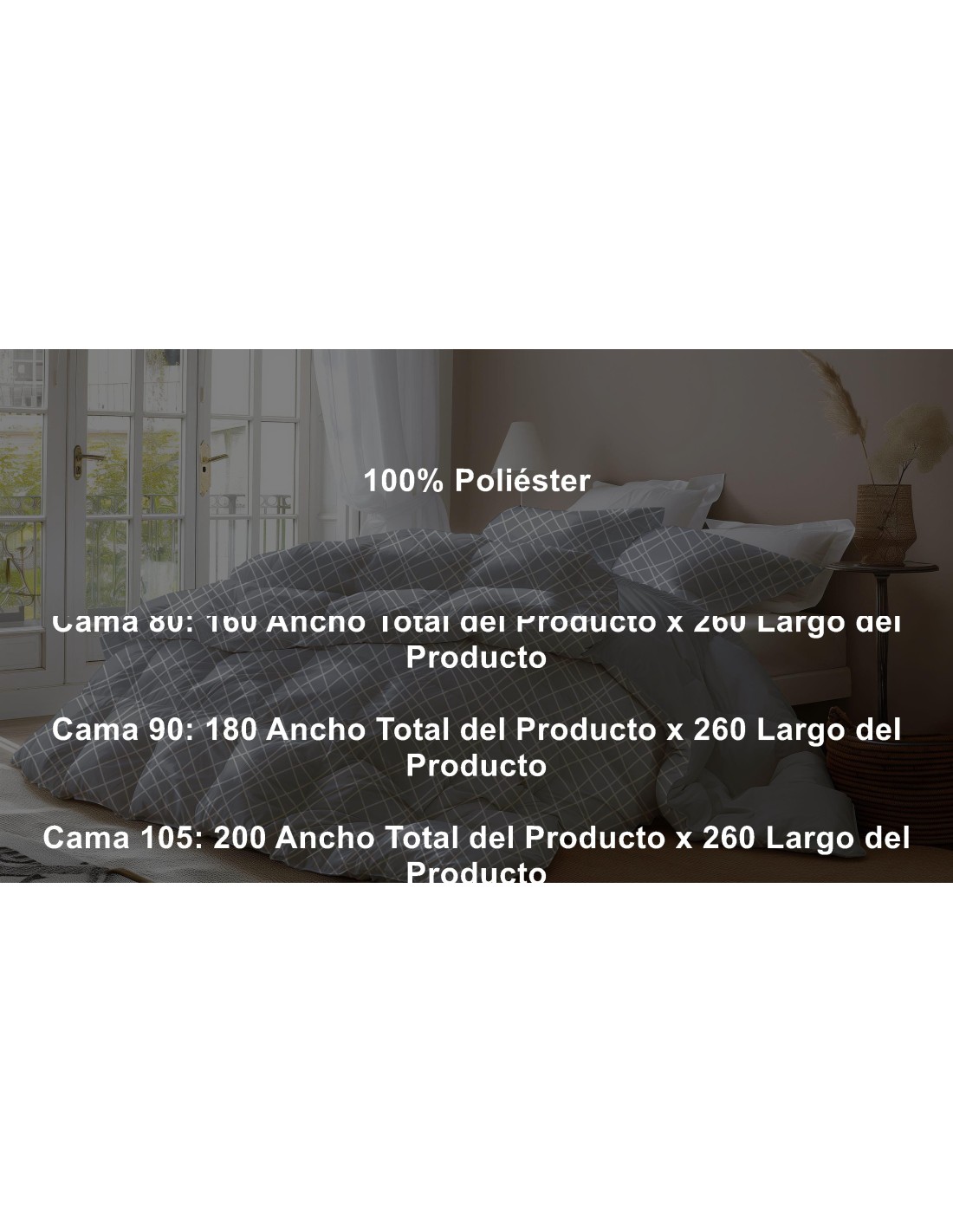 Edredón Nórdico 300 Gramos Odea