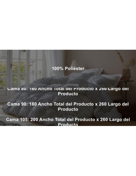Edredón Nórdico 300 Gramos Odea