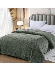 Manta Sofá Sherpa Jacquard Etna