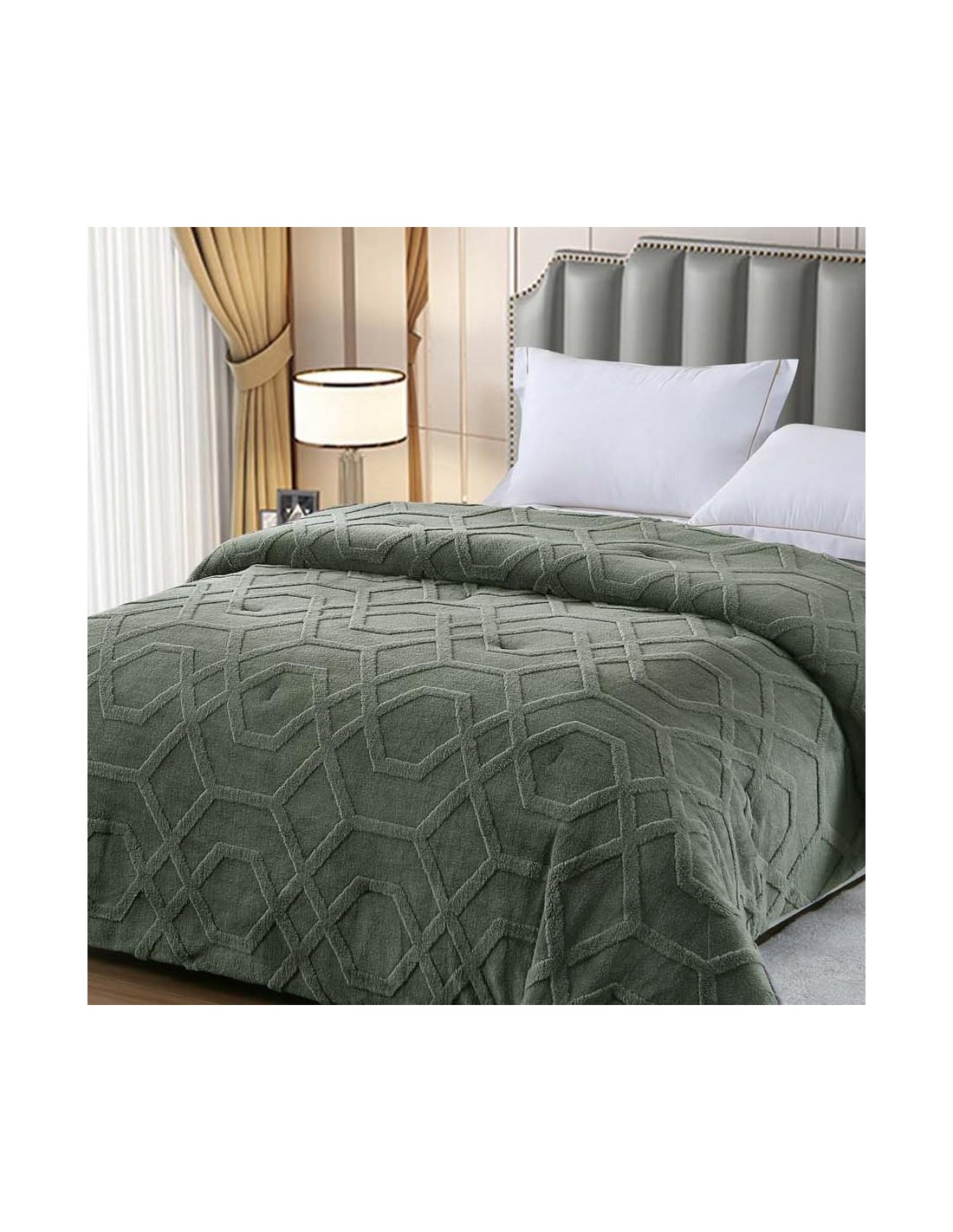 Manta Sofá Sherpa Jacquard Etna