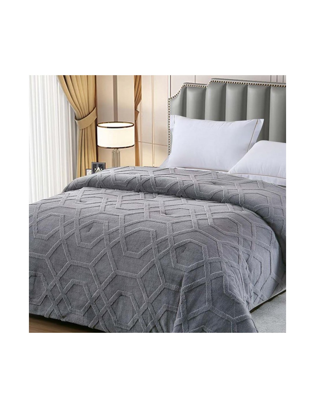 Manta Sofá Sherpa Jacquard Etna
