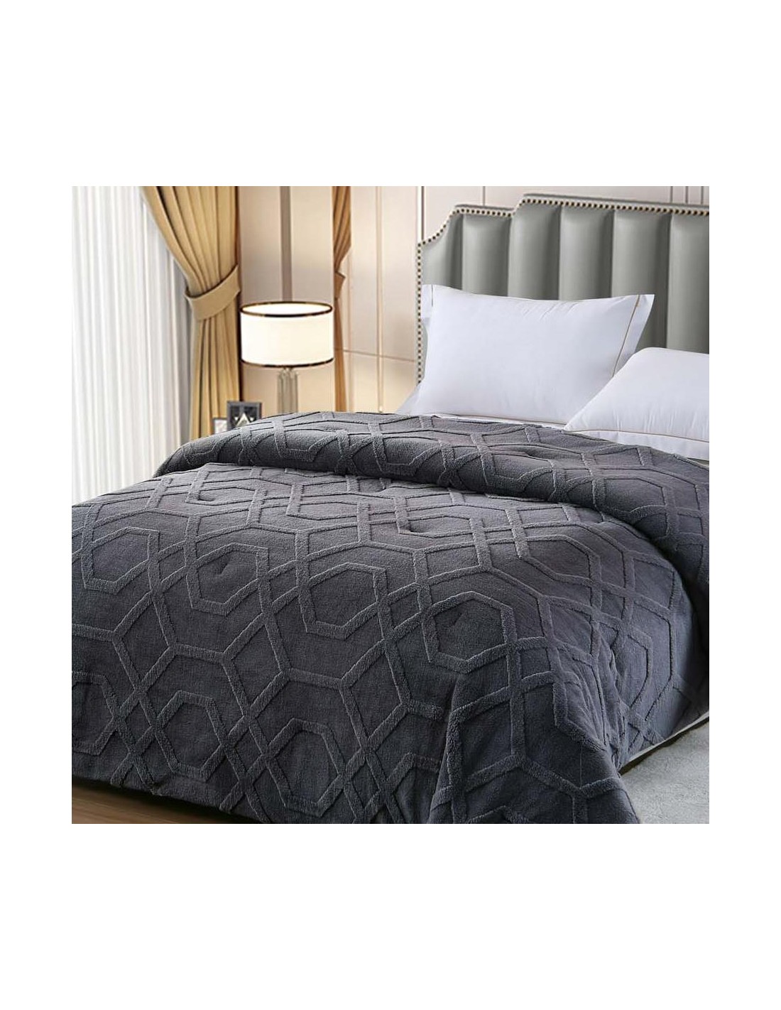 Manta Sofá Sherpa Jacquard Etna