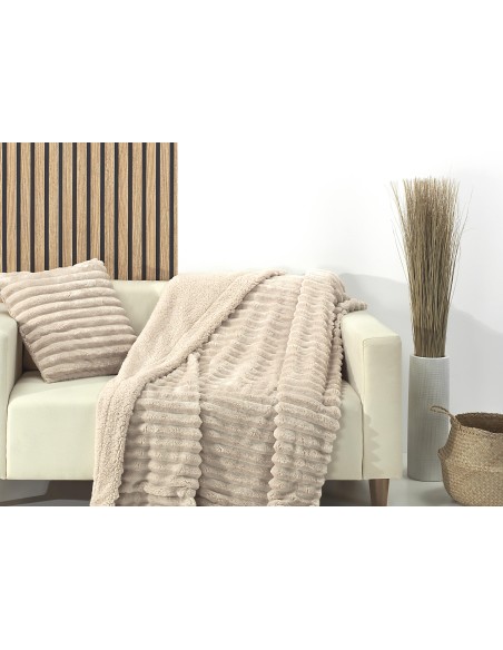 Manta Sofá Sherpa Jacquard Rabbit
