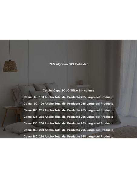 Colcha Capa Jerte Confecciones Paula