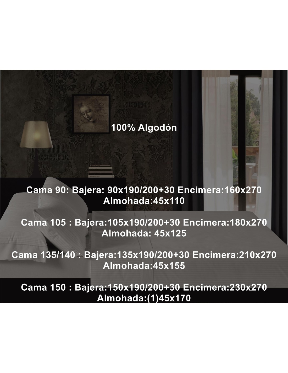 Juego Franela Belnou Algodón 210 Gramos Rayas