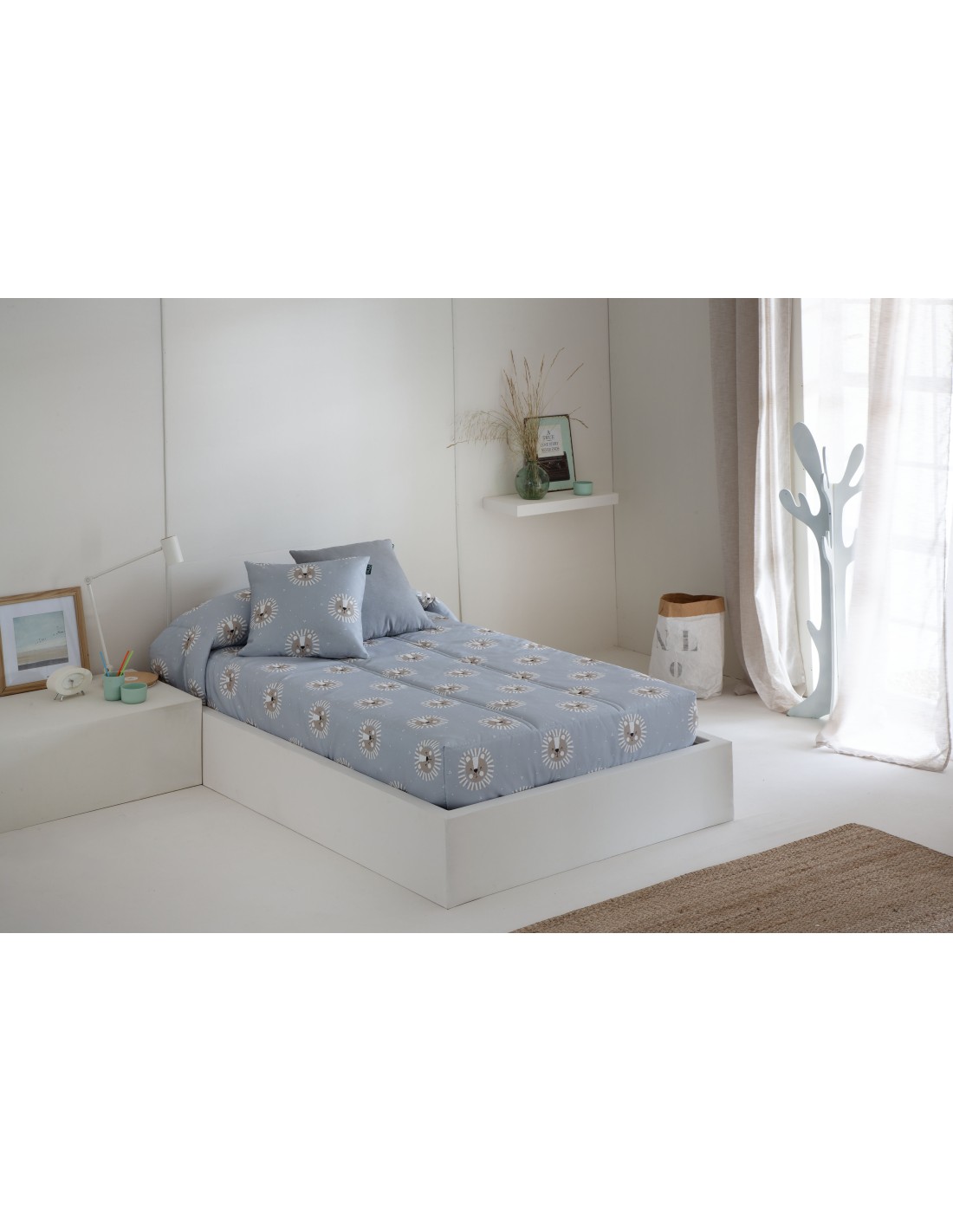 Edredon Ajustable Leo 150 Gramos Confecciones Paula