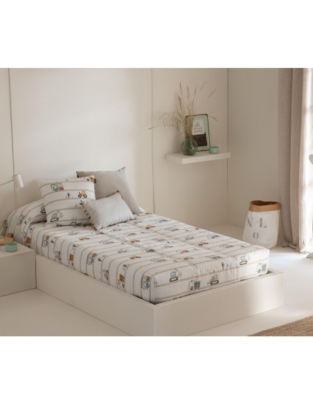 Edredon Ajustable Truck 150 Gramos Confecciones Paula