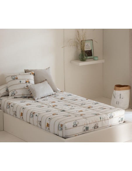 Edredon Ajustable Truck 150 Gramos Confecciones Paula