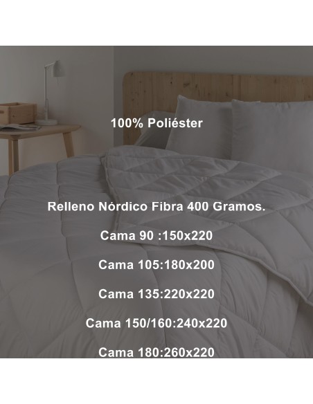 Relleno Nórdico Fibra 400 gramos