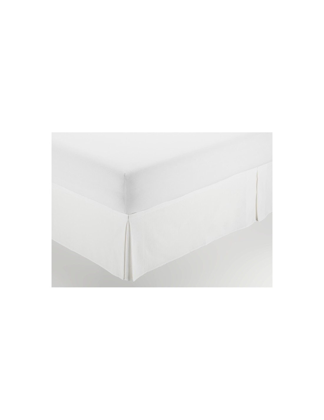 CUBRE CANAPE RUST. LISO COLCHA 50/50 145-BLANCO OPTICO
