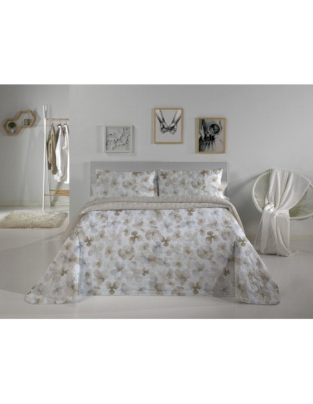 Colcha Bouti Reversible 120 Gramos Primavera Verano Casa Campo Azucena