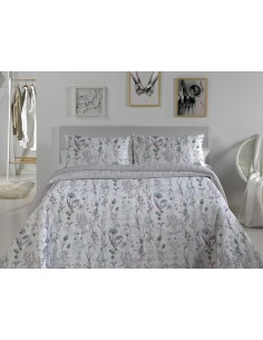Colcha Bouti Reversible 120 Gramos Primavera Verano Casa Campo Hortensia
