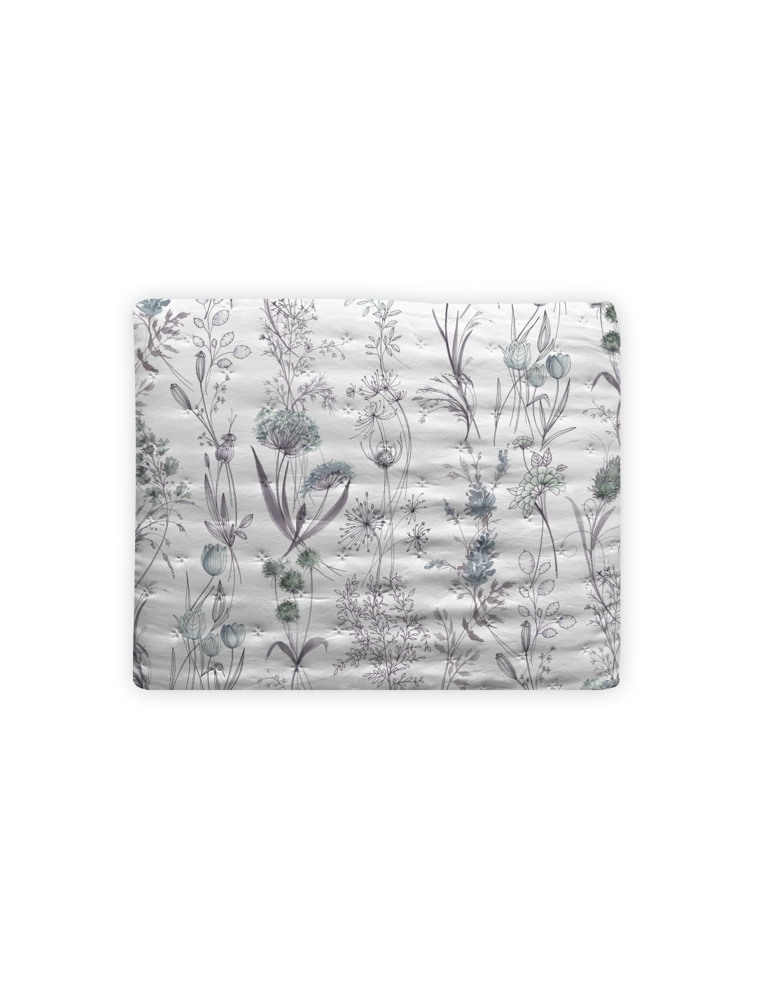 Colcha Bouti Reversible 120 Gramos Primavera Verano Casa Campo Hortensia