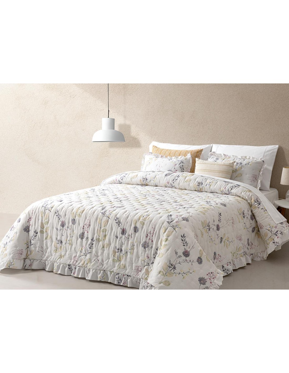 Colcha Bouti Reversible 120 Gramos Primavera Verano Casa Campo Tomas