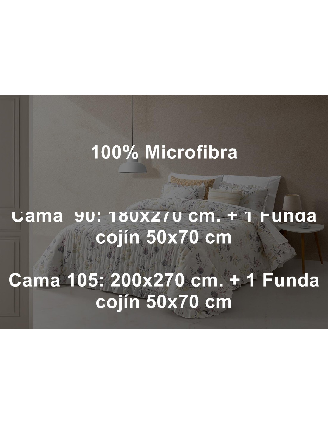 Colcha Bouti Reversible 120 Gramos Primavera Verano Casa Campo Tomas