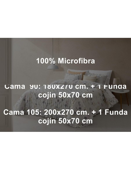 Colcha Bouti Reversible 120 Gramos Primavera Verano Casa Campo Tomas