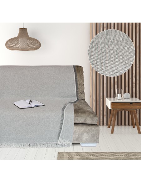 Colcha Multiusos con Flecos Zambia