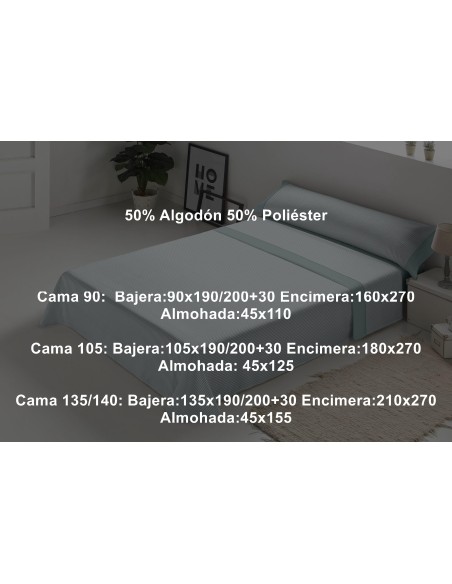 Juego Sábana D´Or 144 Hilos Aldo