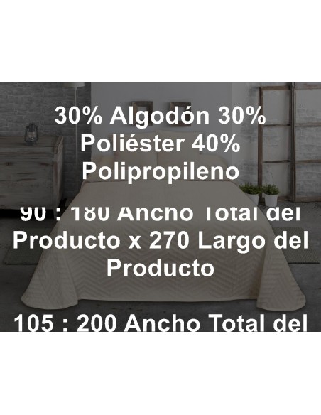 Colcha Piqué Espiga