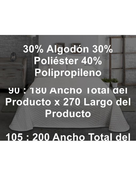 Colcha Piqué Espiga