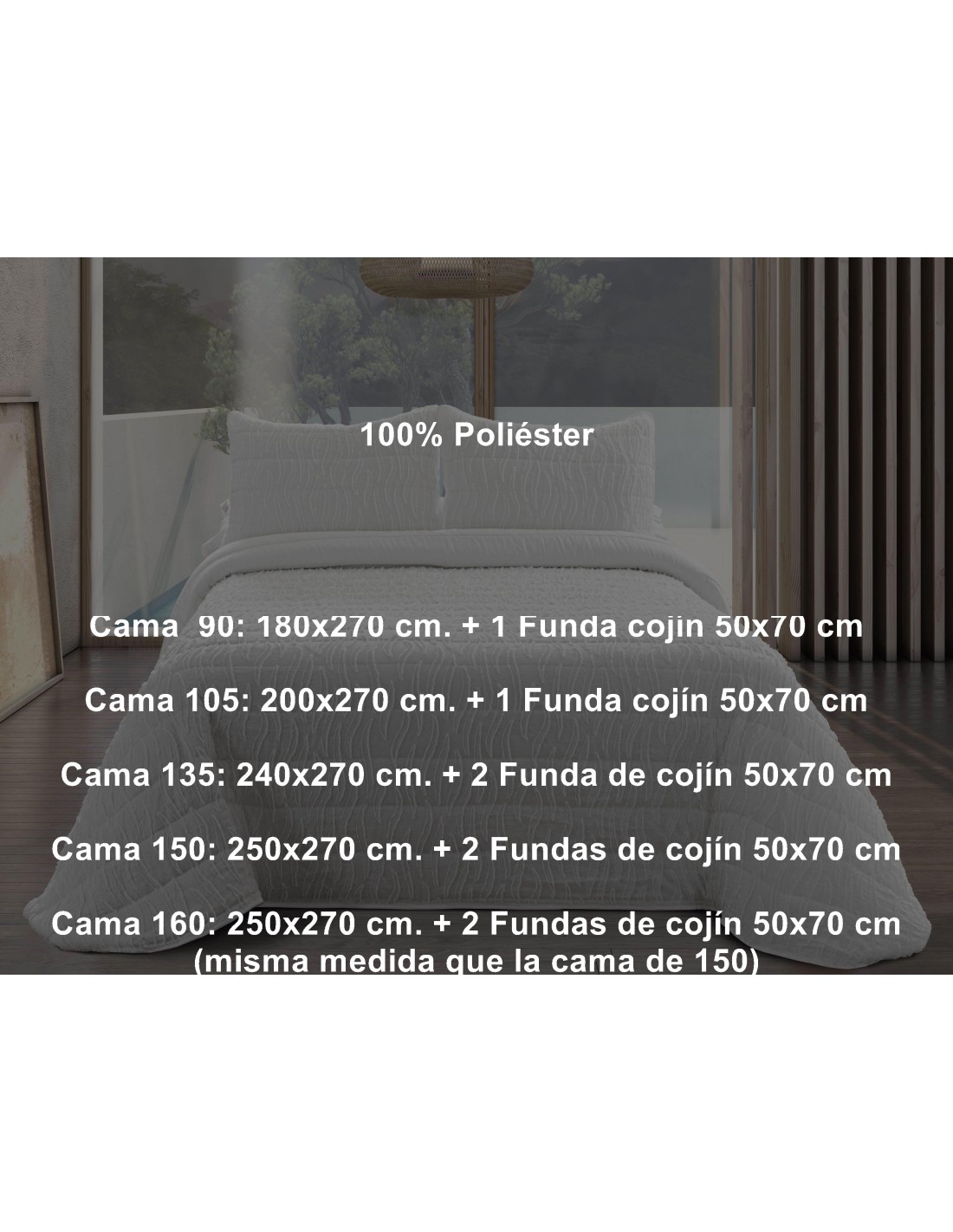Colcha Bouti 120 Gramos Pierre Cardin Luna