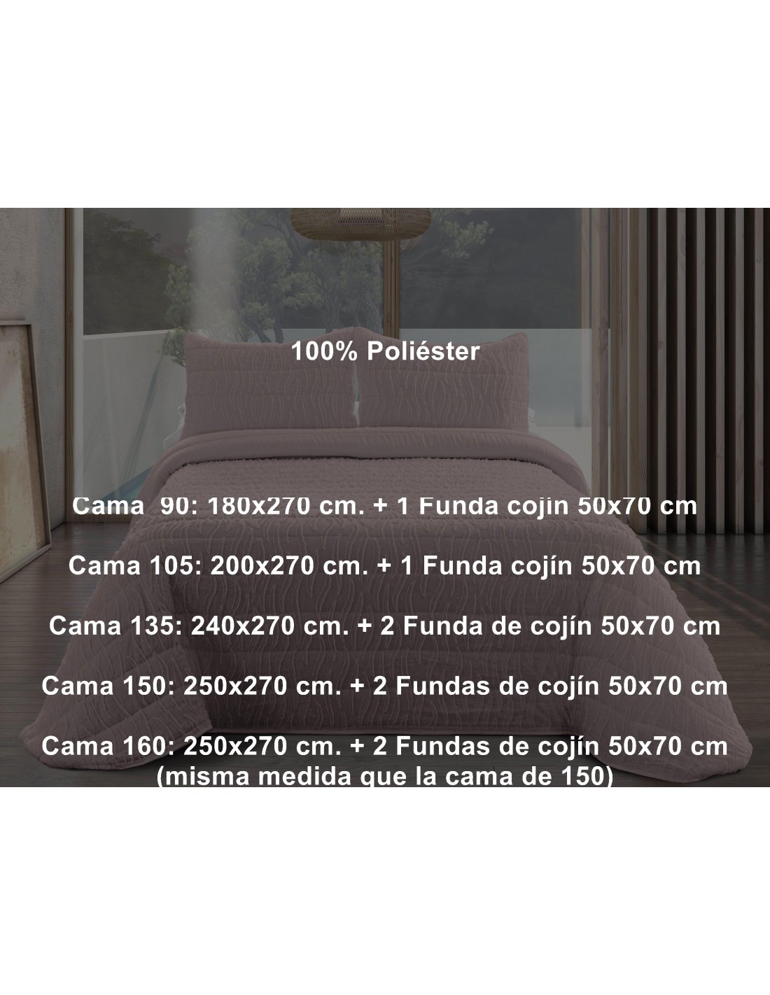 Colcha Bouti 120 Gramos Pierre Cardin Luna