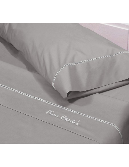 Juego Sábana Liso 100% Algodón 180 Hilos Pierre Cardin Arcadia
