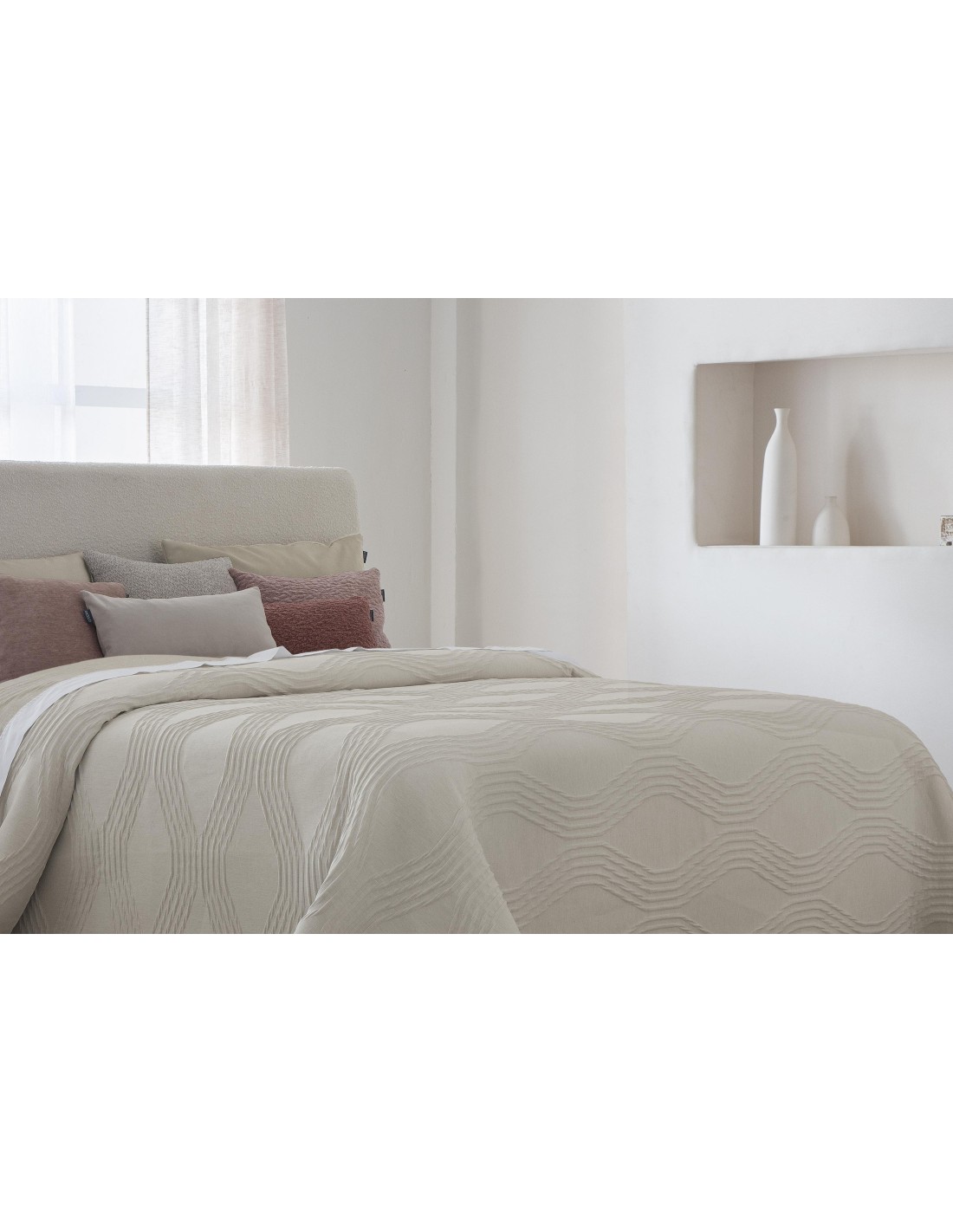 Colcha Pique Jacquard Fundeco Biset